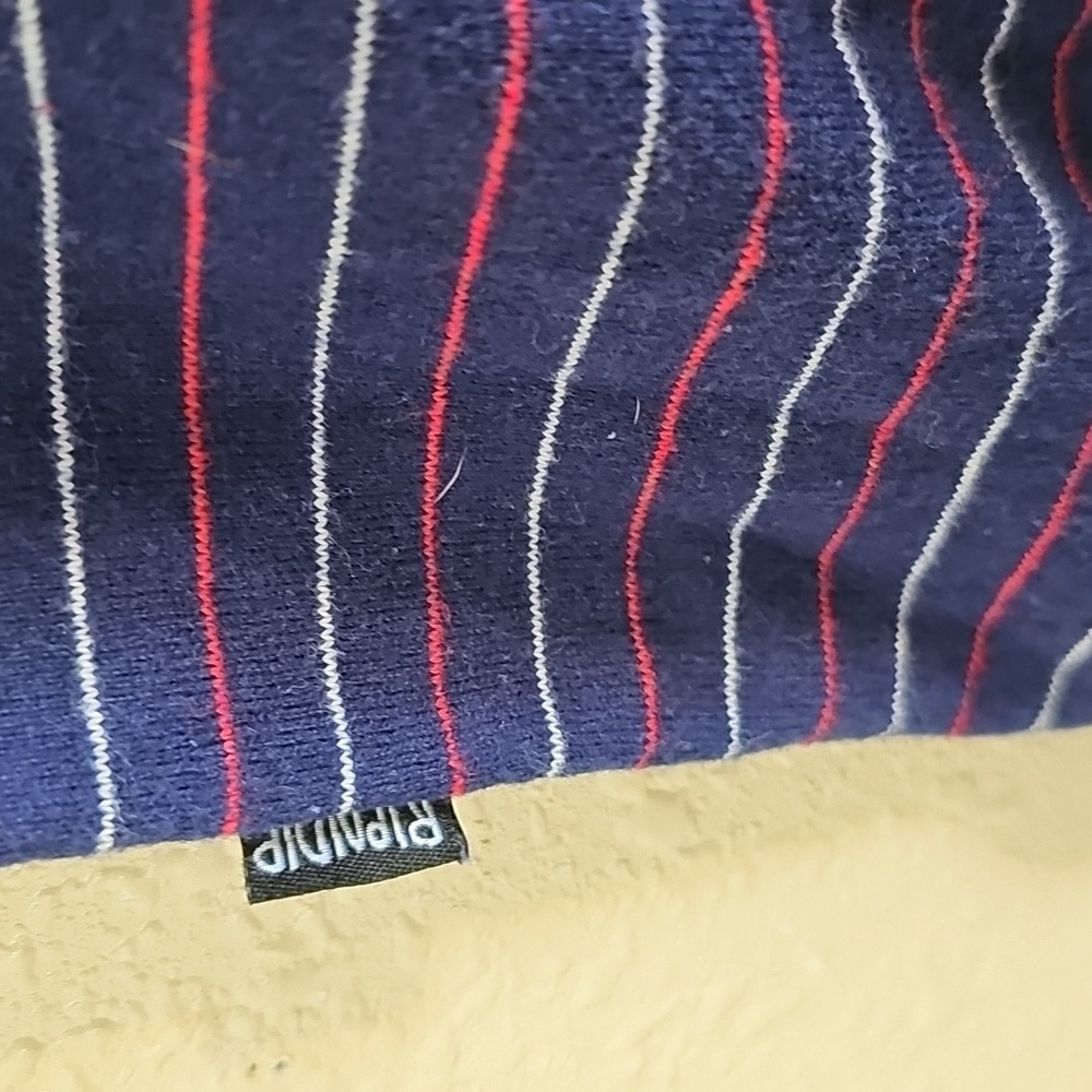 Ripndip Striped T-Shirt with Cat Embroidery. - Picture 5 of 6